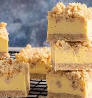 vegan Hawaiian sunshine crumble squares for gluten-free dessert ideas