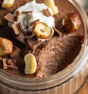 high-protein dessert recipes chocolate mousse