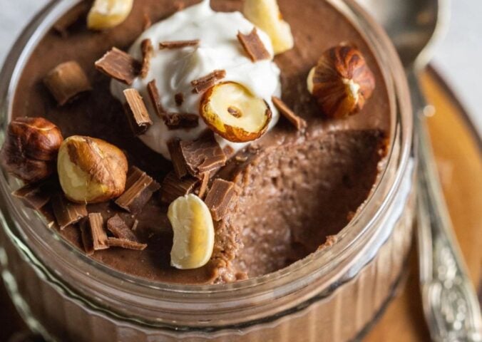 high-protein dessert recipes chocolate mousse