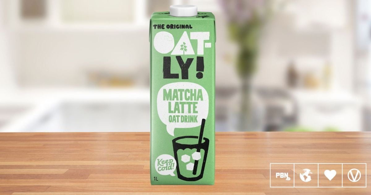 Oatly Is Launching A Ready-To-Drink Matcha Latte Oat Milk This Summer