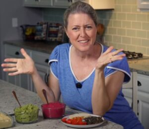 Jim Dalton presents three different flavors of oil-free hummus