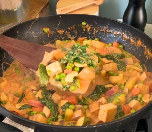 vegan comfort food recipes with a coconut stew