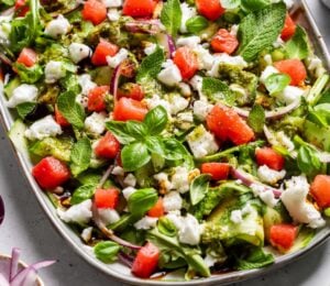watermelon salad for vegan feta recipes