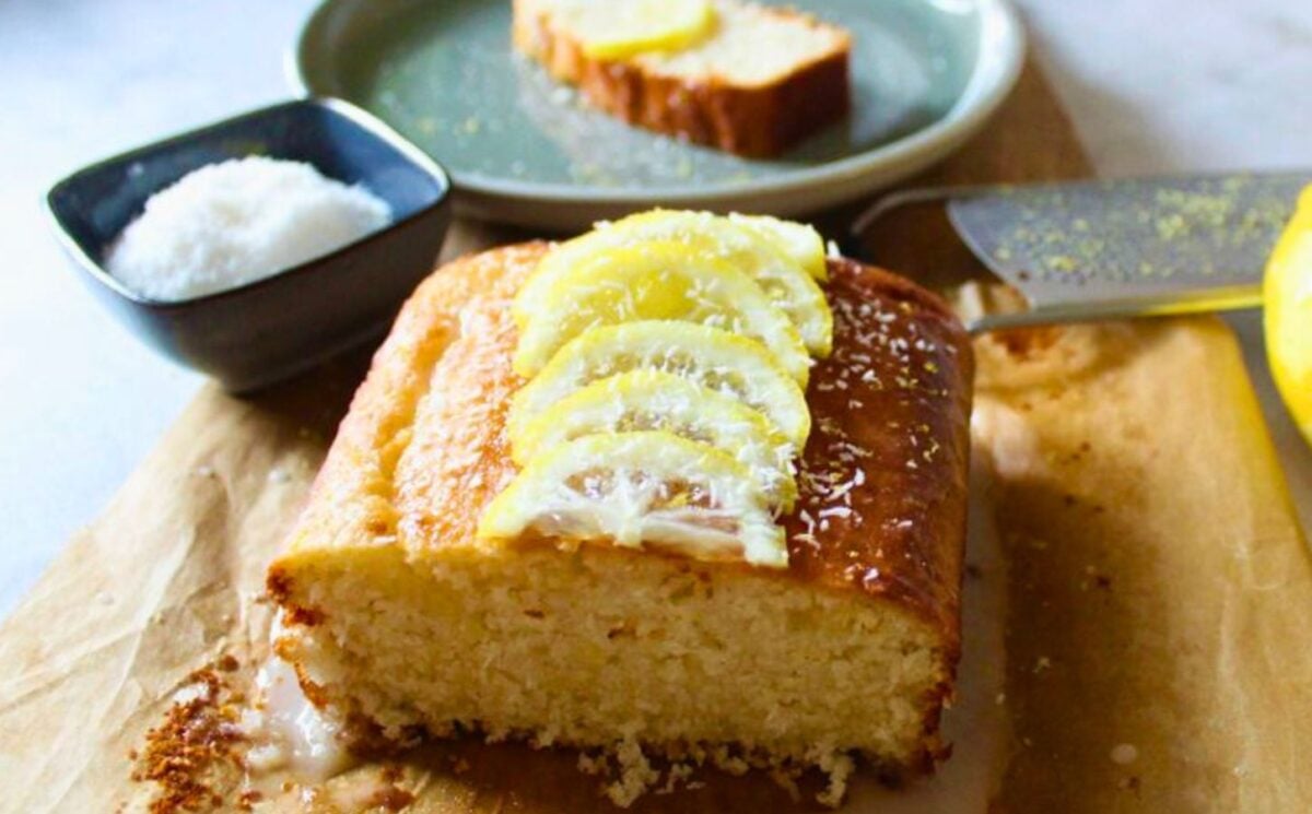 lemon and coconut cake for vegan loaf cake ideas