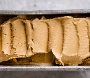 natural peanut butter ice cream with coconut milk