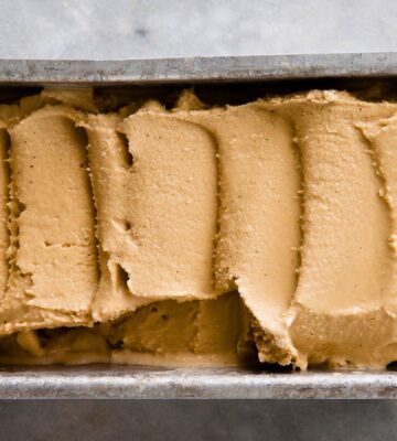 natural peanut butter ice cream with coconut milk