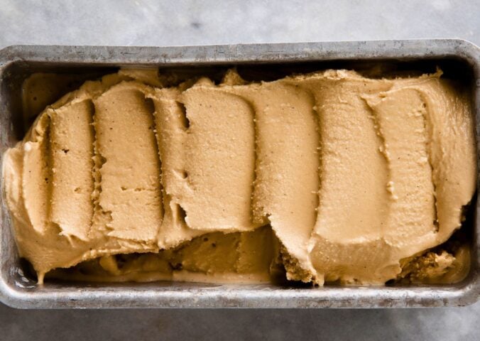 natural peanut butter ice cream with coconut milk