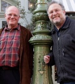Photo shows Ben Cohen and Jerry Greenfield, the founders of Ben & Jerry’s, who are calling for the brand to be "freed" from Unilever