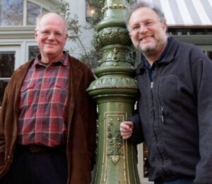 Photo shows Ben Cohen and Jerry Greenfield, the founders of Ben & Jerry’s, who are calling for the brand to be "freed" from Unilever