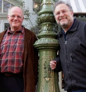 Photo shows Ben Cohen and Jerry Greenfield, the founders of Ben & Jerry’s, who are calling for the brand to be "freed" from Unilever