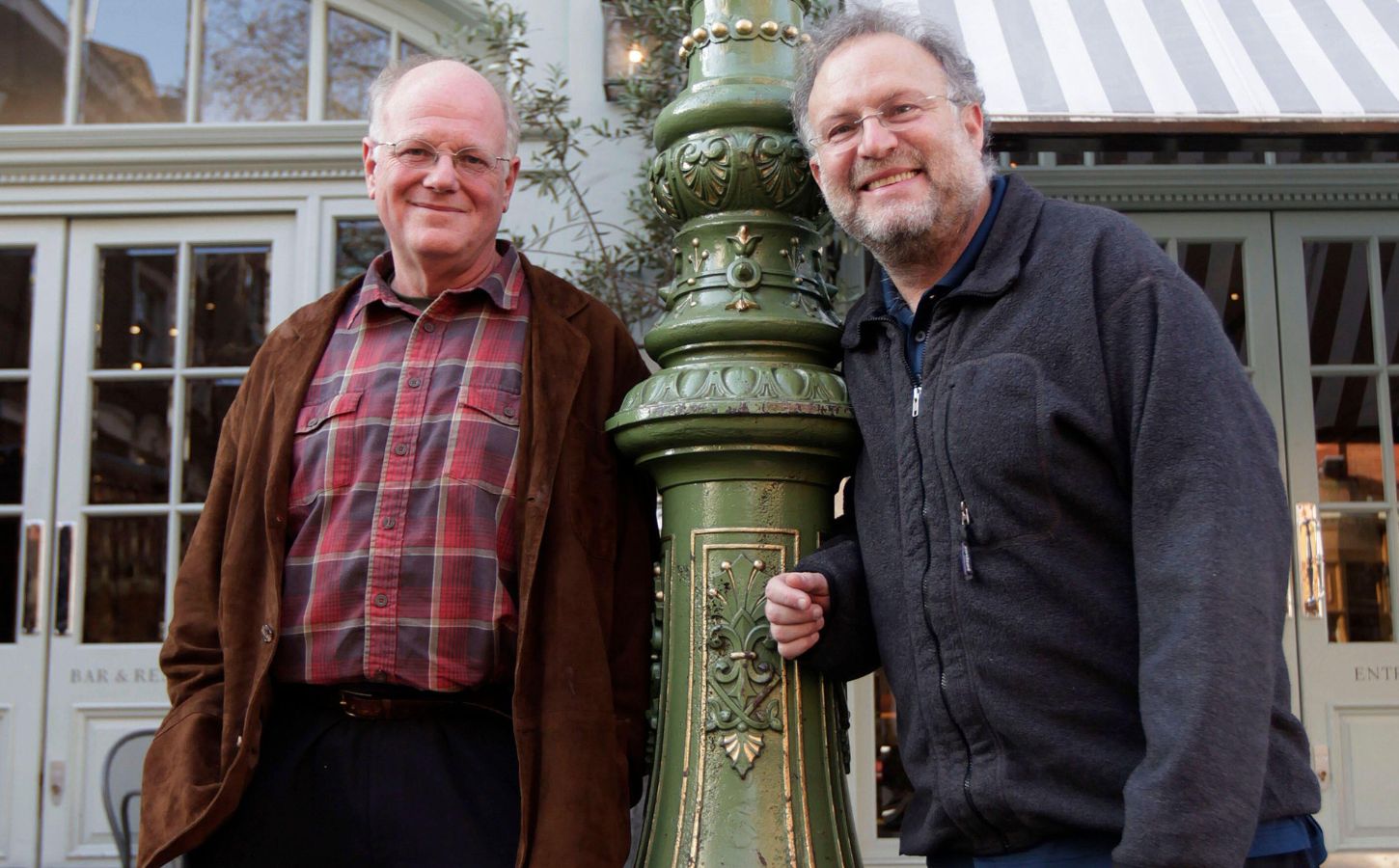 Photo shows Ben Cohen and Jerry Greenfield, the founders of Ben & Jerry’s, who are calling for the brand to be "freed" from Unilever