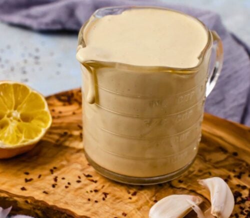Caesar salad dressing for homemade dressings, sauces, and condiments
