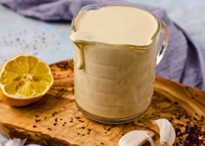 Caesar salad dressing for homemade dressings, sauces, and condiments