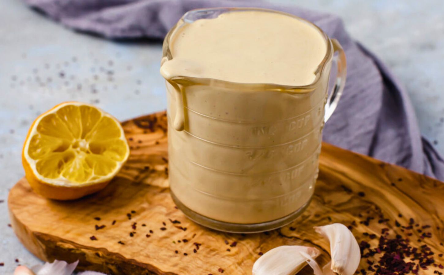 Caesar salad dressing for homemade dressings, sauces, and condiments