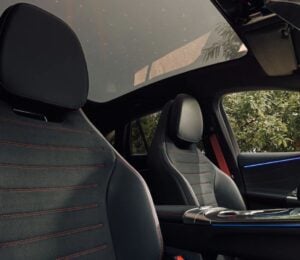 Photo shows one of the interiors of the new vegan-certified Mercedes-Benz