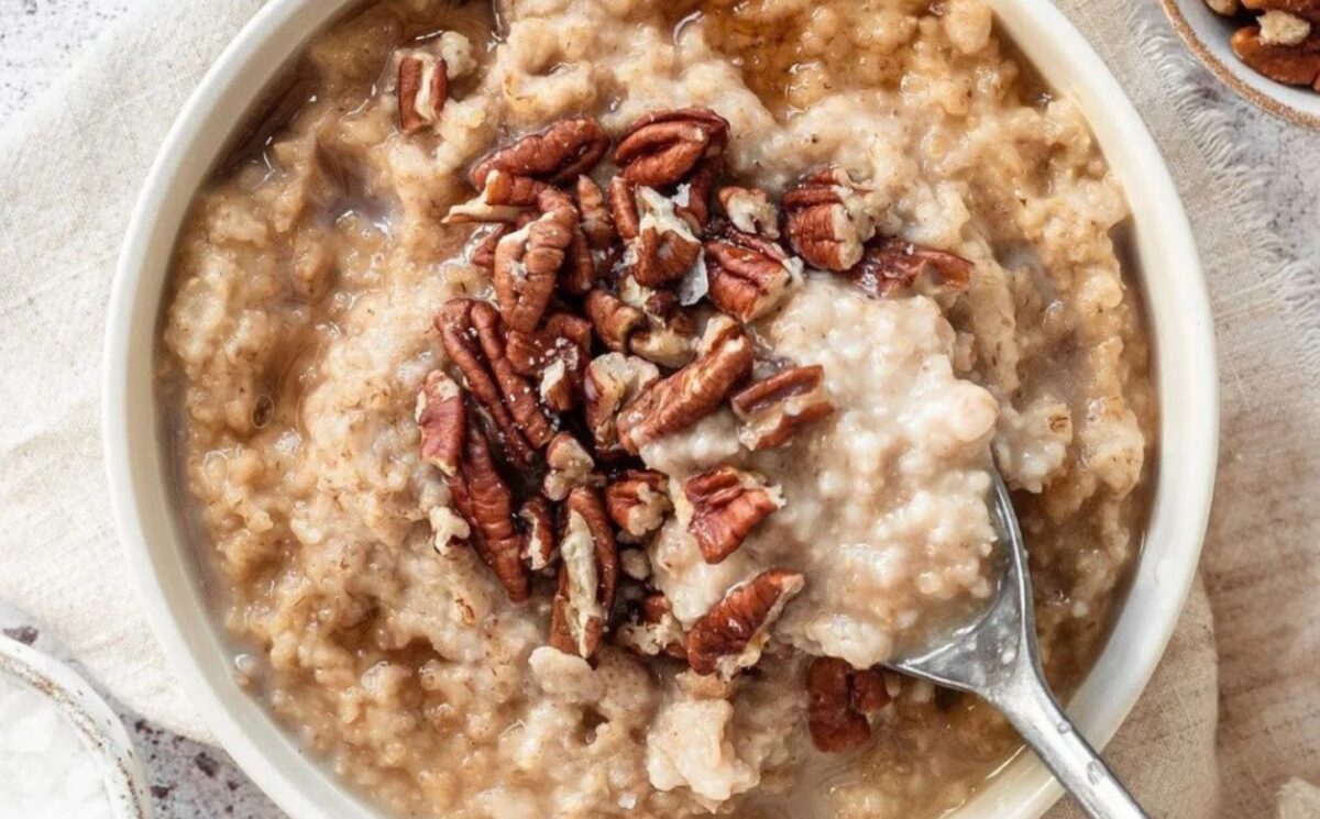 salted maple pecan porridge for maple syrup recipes