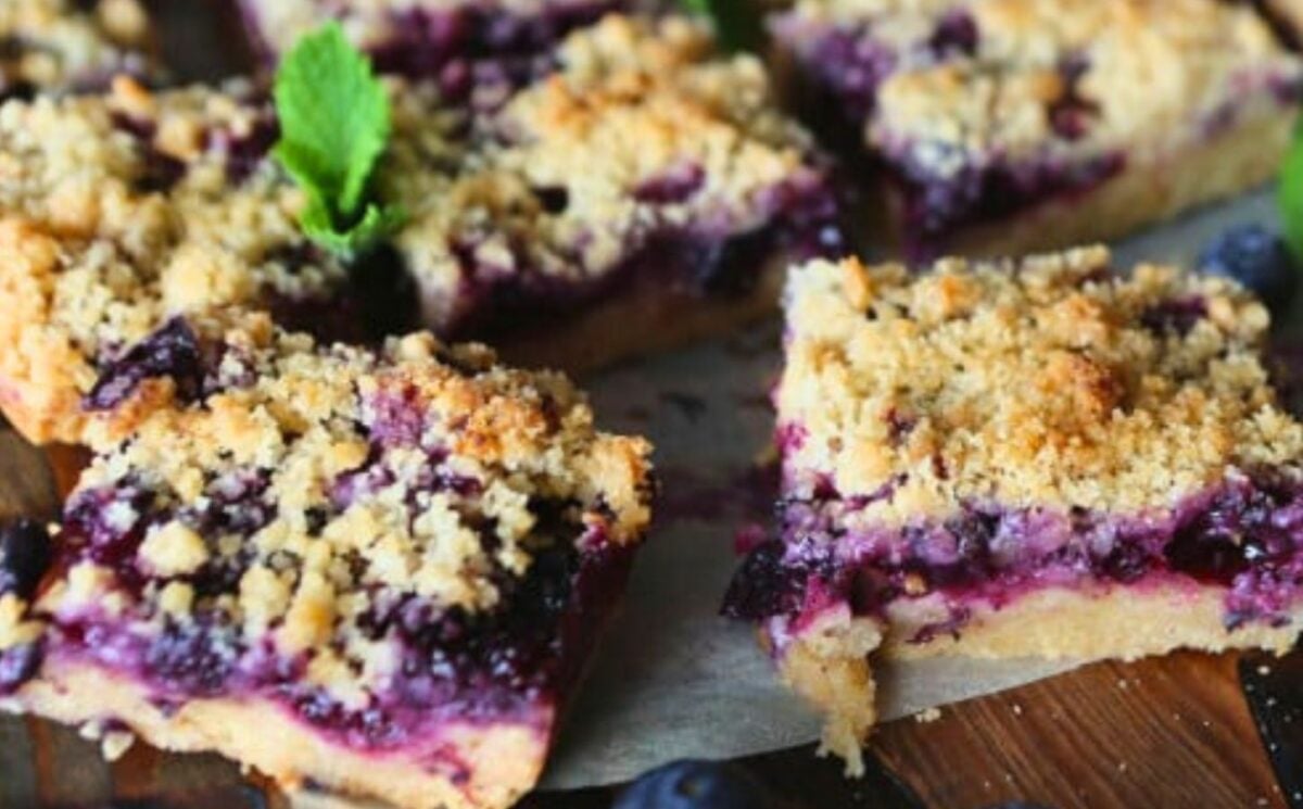 easy berry crumble slices for cozy vegan bakes for afternoon tea