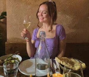 Photo shows Sophie Sugrue, the amateur chef who just became MasterChef's first-ever vegan finalist
