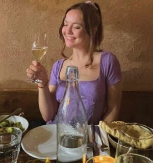 Photo shows Sophie Sugrue, the amateur chef who just became MasterChef's first-ever vegan finalist