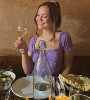 Photo shows Sophie Sugrue, the amateur chef who just became MasterChef's first-ever vegan finalist