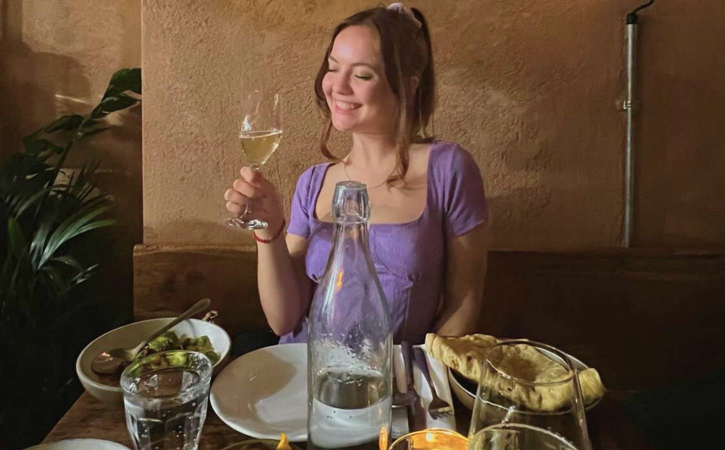 Photo shows Sophie Sugrue, the amateur chef who just became MasterChef's first-ever vegan finalist