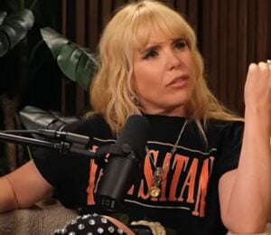 Photo shows Paloma Faith on the The Romesh Ranganathan Show, where Faith and Ranganathan tried plant-based cheeses