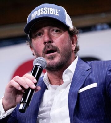 Photo shows Impossible Foods CEO Peter McGuinness, who recently said that the plant-based sector was too "woke"