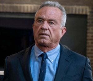 Photo shows RFK Jr, the US Health Secretary, who is expected to recommend Americans eat more saturated fats and animal-derived foods