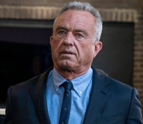 Photo shows RFK Jr, the US Health Secretary, who is expected to recommend Americans eat more saturated fats and animal-derived foods