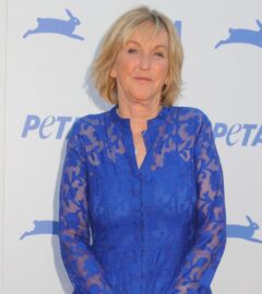 Photo shows Ingrid Newkirk, the president and founder of People for the Ethical Treatment of Animals (PETA), at the PETA 35th Anniversary Gala in 2015