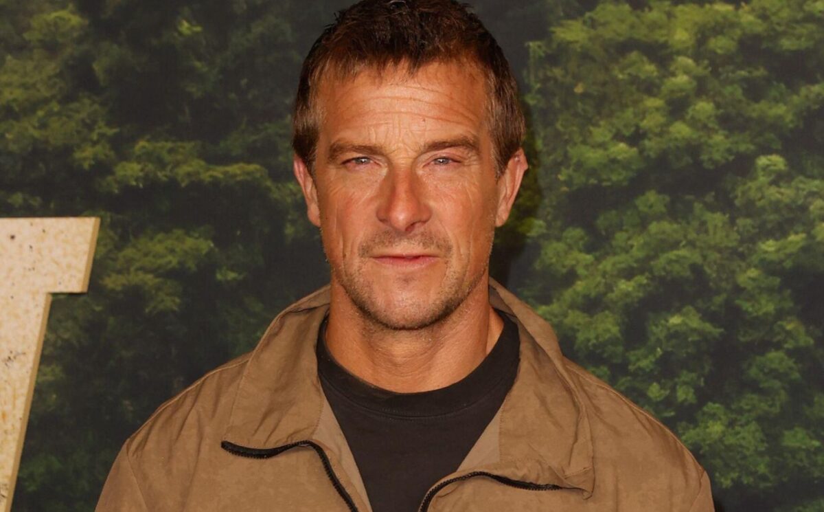 Photo shows Bear Grylls at the London Premiere of 'Celebrity Bear Hunt,' held at the Odeon Luxe West End in London, UK