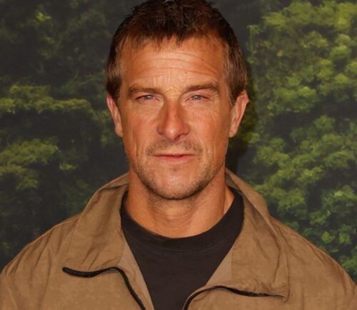 Photo shows Bear Grylls at the London Premiere of 'Celebrity Bear Hunt,' held at the Odeon Luxe West End in London, UK