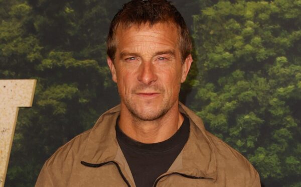 Photo shows Bear Grylls at the London Premiere of 'Celebrity Bear Hunt,' held at the Odeon Luxe West End in London, UK