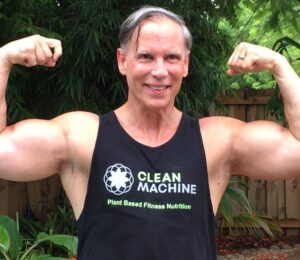 Photo shows Geoff Palmer, the founder of Clean Machine, who wants you to know about this "powerful" longevity nutrient