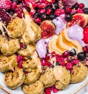 gluten-free mini oat pancakes for vegan breakfast oats recipes