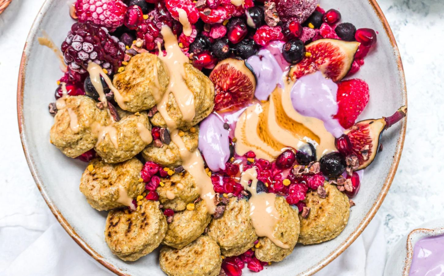 gluten-free mini oat pancakes for vegan breakfast oats recipes