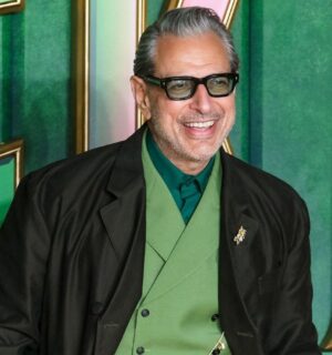 Photo shows Jeff Goldblum at the the 'Wicked: For Good' European Premiere in London, UK, earlier this month