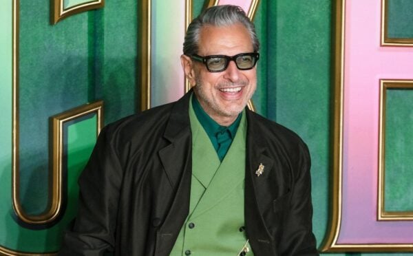 Photo shows Jeff Goldblum at the the 'Wicked: For Good' European Premiere in London, UK, earlier this month