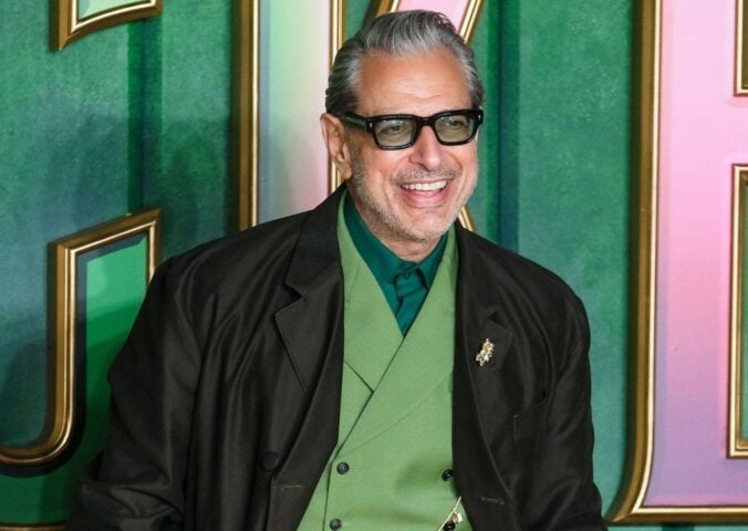 Photo shows Jeff Goldblum at the the 'Wicked: For Good' European Premiere in London, UK, earlier this month