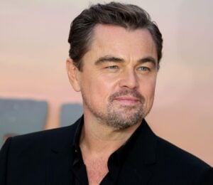 Photo shows Leonardo DiCaprio at an event for his recent film, 'One Battle After Another.' .Org Bistrô's Tati Lund prepared a "special" vegan dinner for VIPs from Leonardo DiCaprio's Re:wild charity and Prince William's Earthshot Prize Foundation in Rio de Janeiro, Brazil