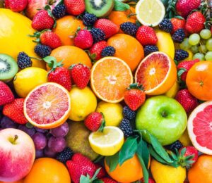 Shot of different fruits to illustrate the dangers of not eating enough fruit in a polluted world