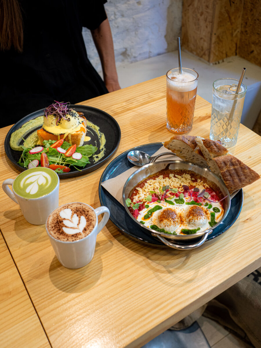 Photo shows two of the most popular dishes at Asante in Barcelona, recently named as the best vegan restaurant in the world by HappyCow