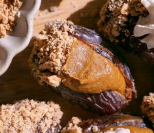 gluten-free pumpkin pie dates, a no-bake dessert