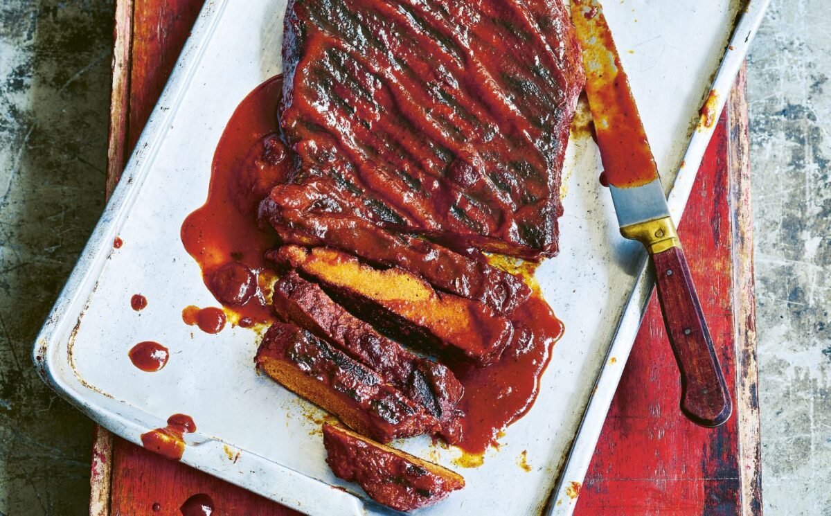 sweet cranberry glazed bbq ribs for savory centerpieces that aren't roasts