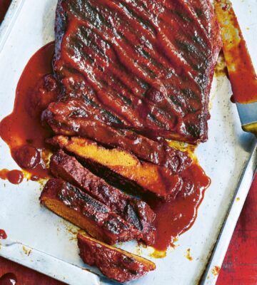sweet cranberry glazed bbq ribs for savory centerpieces that aren't roasts