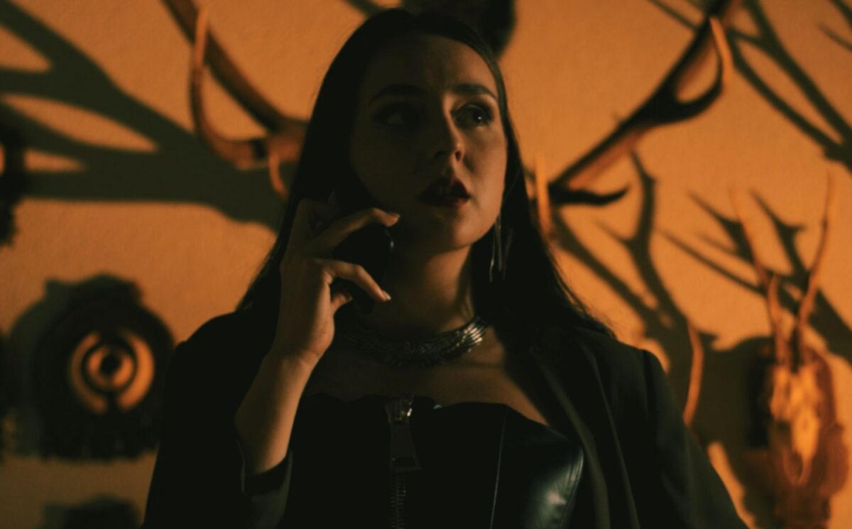 Photo shows a scene from the upcoming film 'Cooked With Love,' a vegan mystery thriller from Bruno Bilandzija