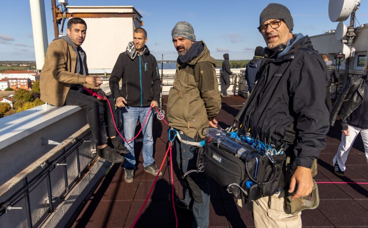 Photo shows the crew who made the upcoming film 'Cooked With Love,' a vegan mystery thriller from Bruno Bilandzija