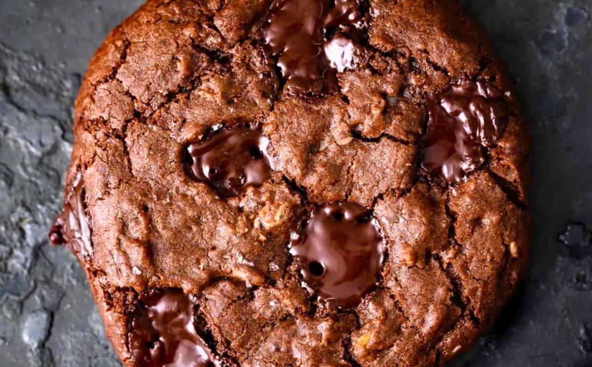 double chocolate cookies with coconut and espresso for cookie recipes