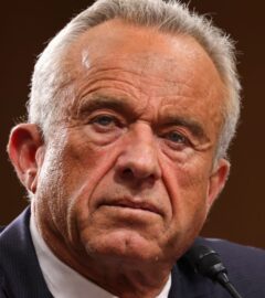 Photo shows US Health Secretary RFK Jr, who has spoken out against animal testing and praised animal-free alternatives