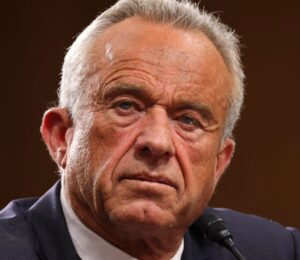 Photo shows US Health Secretary RFK Jr, who has spoken out against animal testing and praised animal-free alternatives